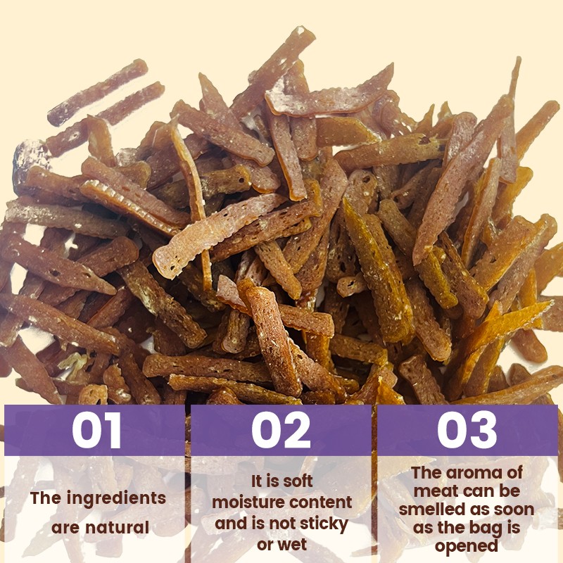 Cat Snack Supplier - OEM ODM Air-dried Rabbit Mini Slice