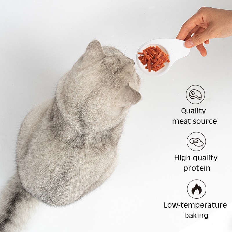 Cat Snack Supplier - OEM ODM Air-dried Salmon Mini Slice