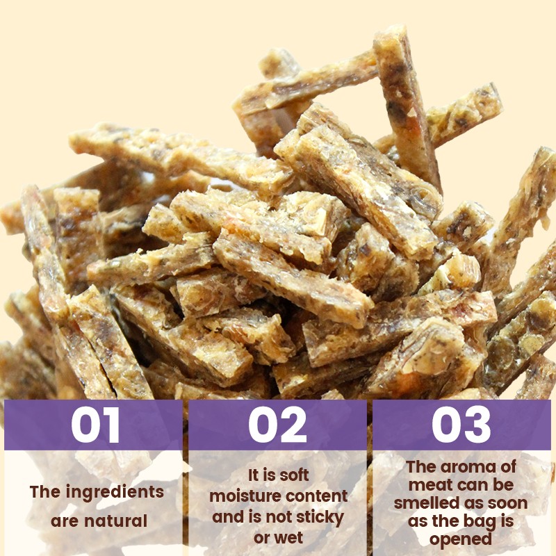 Cat Treat Supplier - OEM ODM Air-dried Salmon Tuna Slice