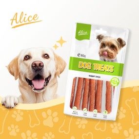 Dog Treat Factory - OEM ODM Air-dried Rabbit Stick Beef
