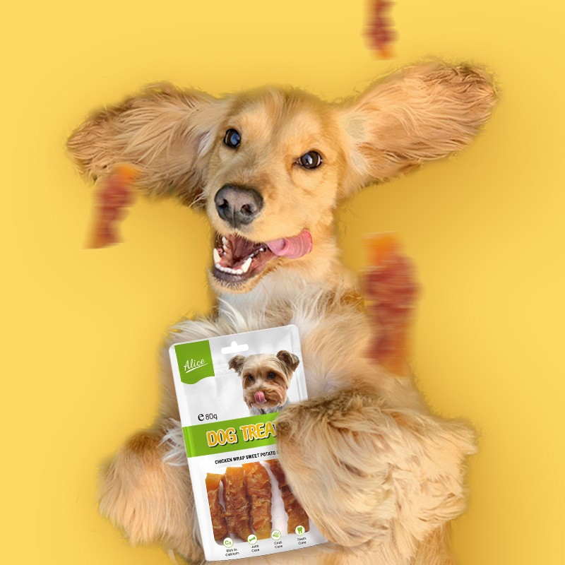Dog Treat Supplier - OEM ODM Air-dried Chicken Sweet Potato