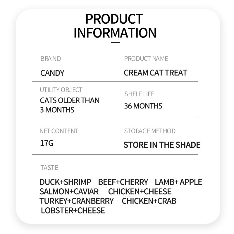 Cat Liquid Treat Manufacturer - Wet Food 17g Chicken Cheese