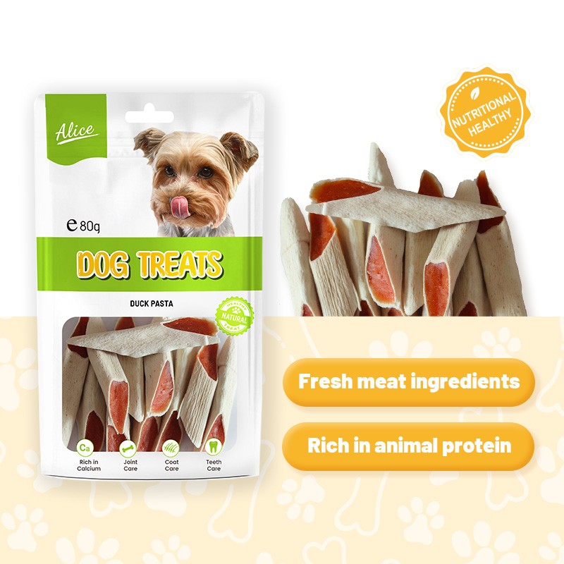 Dog Snack Manufacturer - OEM ODM Air-dried Duck Pasta Chicken