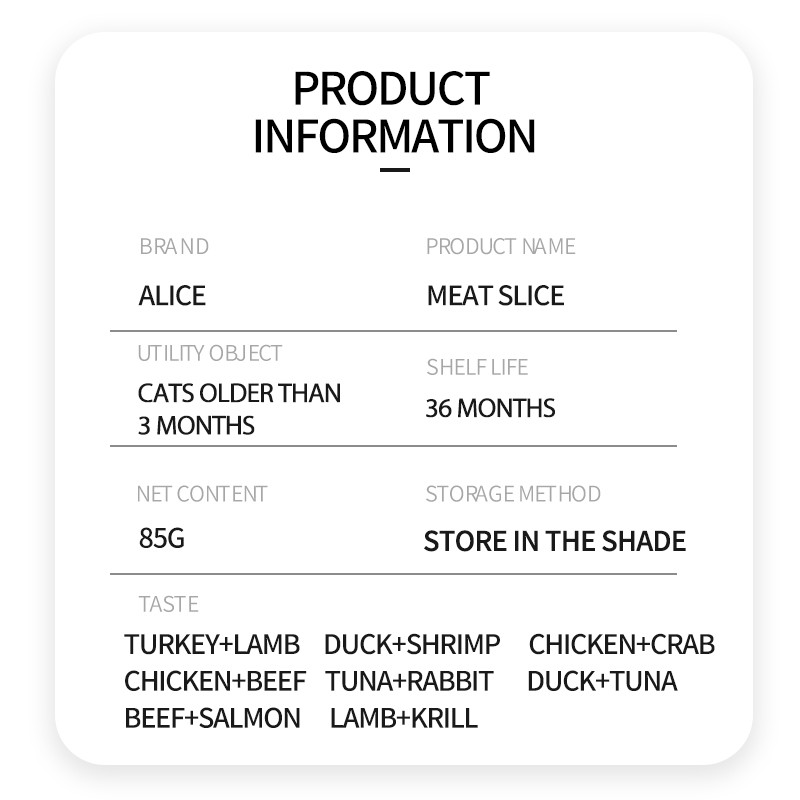 Pet Cat Treat Supplier - Natural 100% Duck Chicken Cans OEM