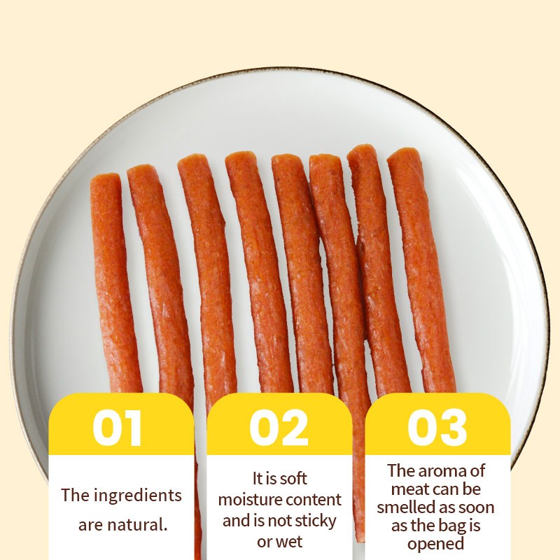 Dog Treat Factory - OEM ODM Air-dried Rabbit Stick Beef