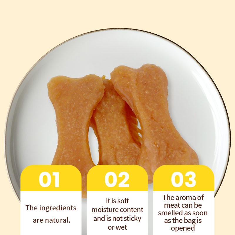 Dog Treat Factory - OEM ODM Air-dried Chicken Bone Beef