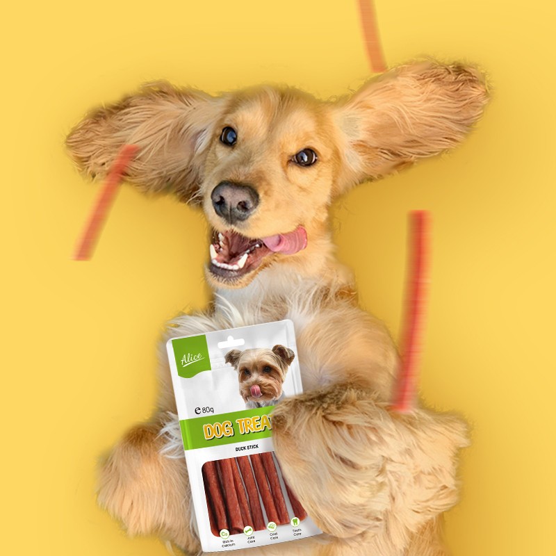 Dog Snack Factory - OEM ODM Air-dried Duck Stick Chicken