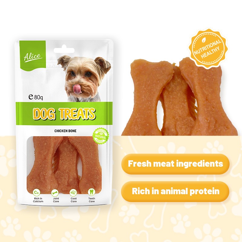 Dog Treat Factory - OEM ODM Air-dried Chicken Bone Beef