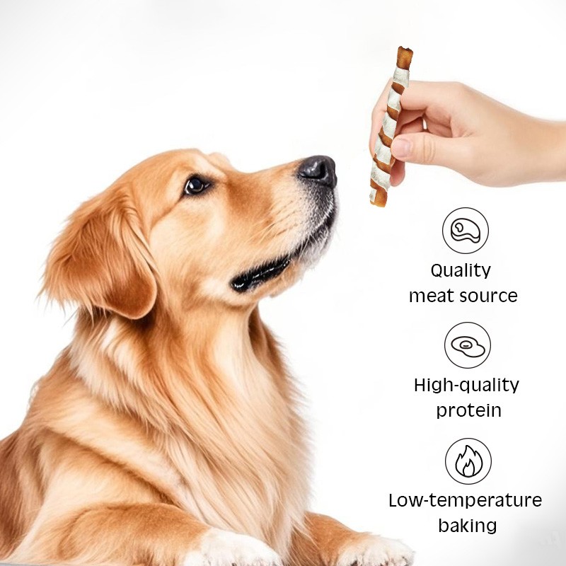 Dog Treat Supplier - OEM ODM Air-dried Pollock Strip Wrap