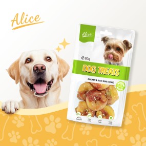 Dog Treat Manufacturer - OEM ODM Air-dried Chicken Duck Ring