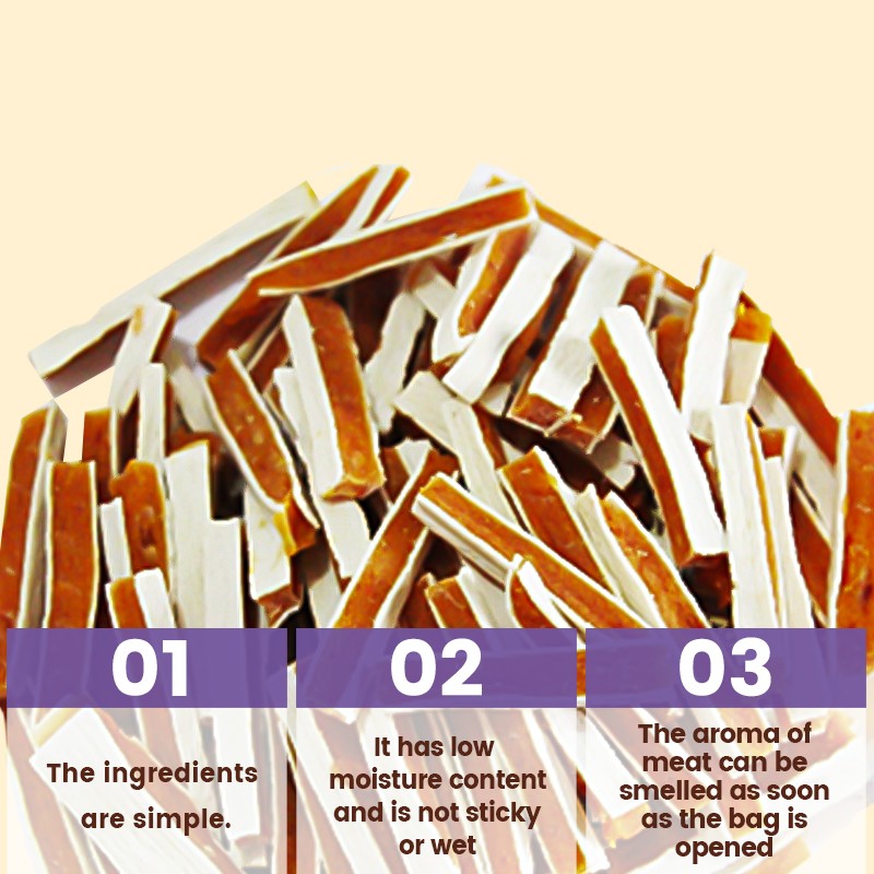 Cat Treat Factory - OEM ODM Air-dried Salmon Cod Sandwich