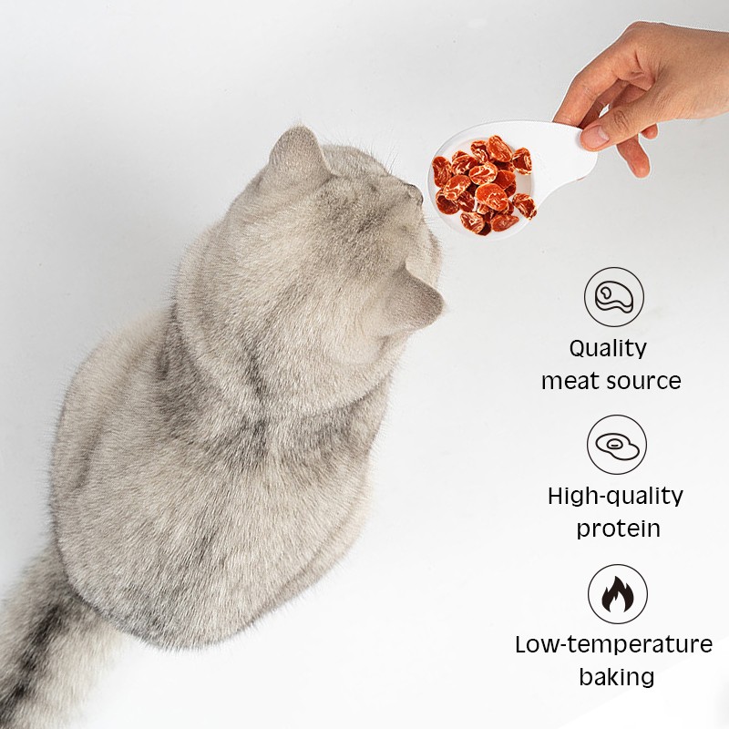 Cat Treat Manufacturer - OEM ODM Air-dried Shrimp Cod Steak