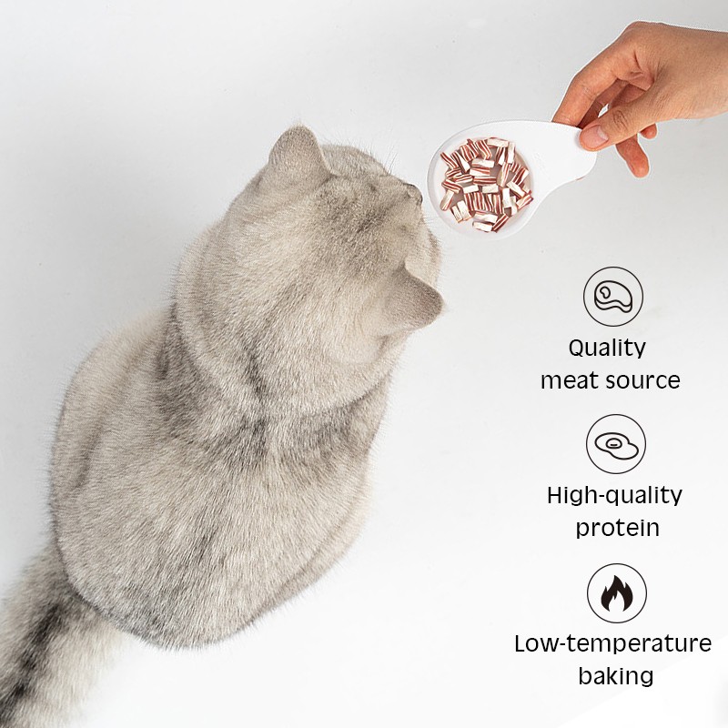 Cat Snack Supplier - OEM ODM Air-dried Lamb Cod Twist