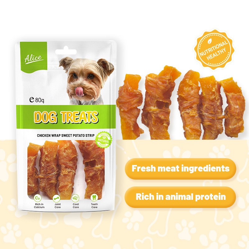 Dog Treat Supplier - OEM ODM Air-dried Chicken Sweet Potato