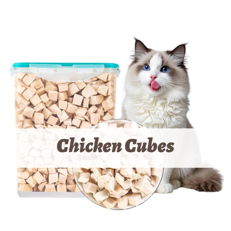 Freeze-Dried Treats Manufacturer - OEM/ODM Organic Freeze-Dried Chicken Breast Natural Meat