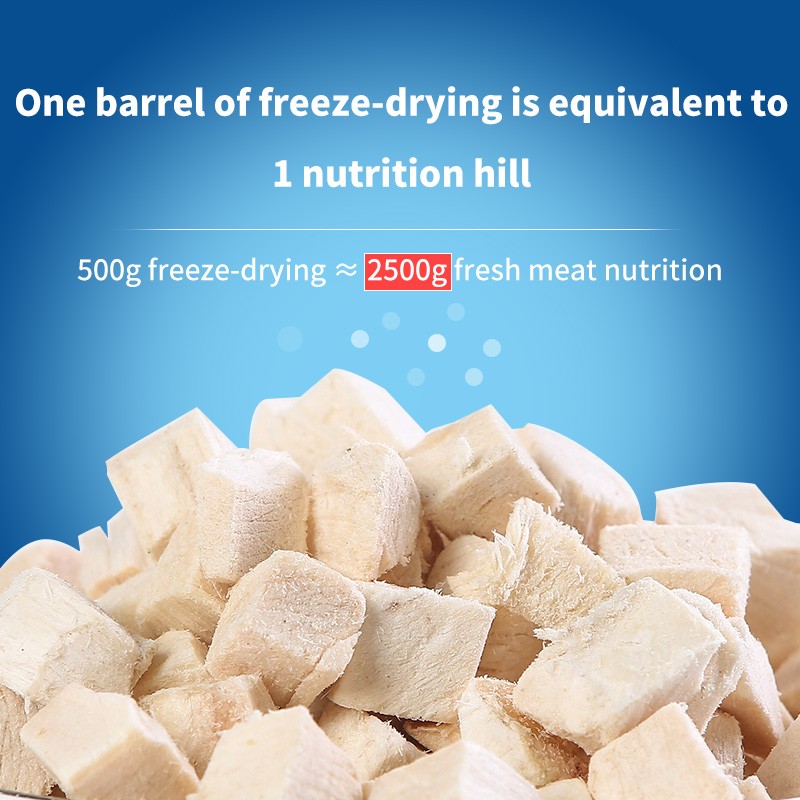 Freeze-Dried Treats Manufacturer - OEM/ODM Organic Freeze-Dried Chicken Breast Natural Meat