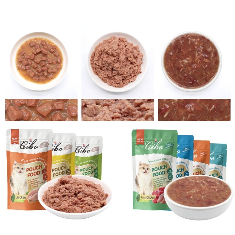 Pet Food Manufacturer - Factory 2025 Wholesale Pet Food 85g Nutrition Fattening Wet Food