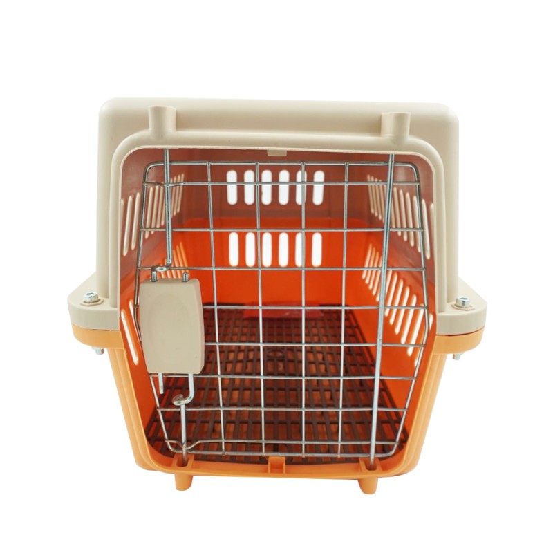 Pet Carrier Supplier - 48x32x30cm Pet Travel Carrier Air Box Transport Cage Portable