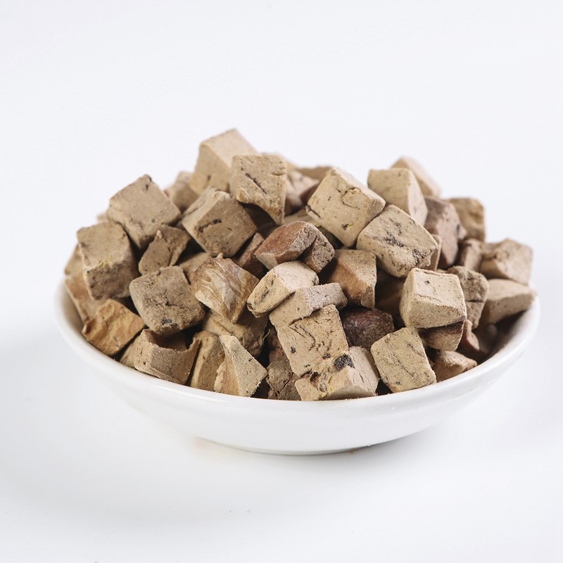 Pet Snacks Supplier - Freeze Dried Beef Chicken Lamb Duck Liver Cubes Dehydrated Training