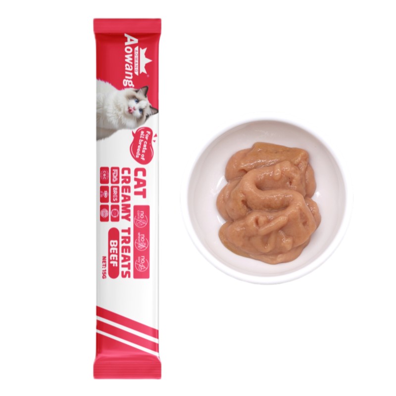 Cat Snack Factory - Best Selling 15g Healing Cat Strip Salmon Chicken Tuna Beef
