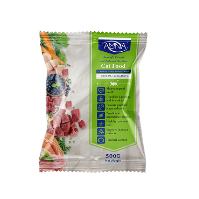 Dry Cat Food Supplier - AMNA High Protein 1.5kg/Bag OEM/ODM Wholesale Dry Food for Cats