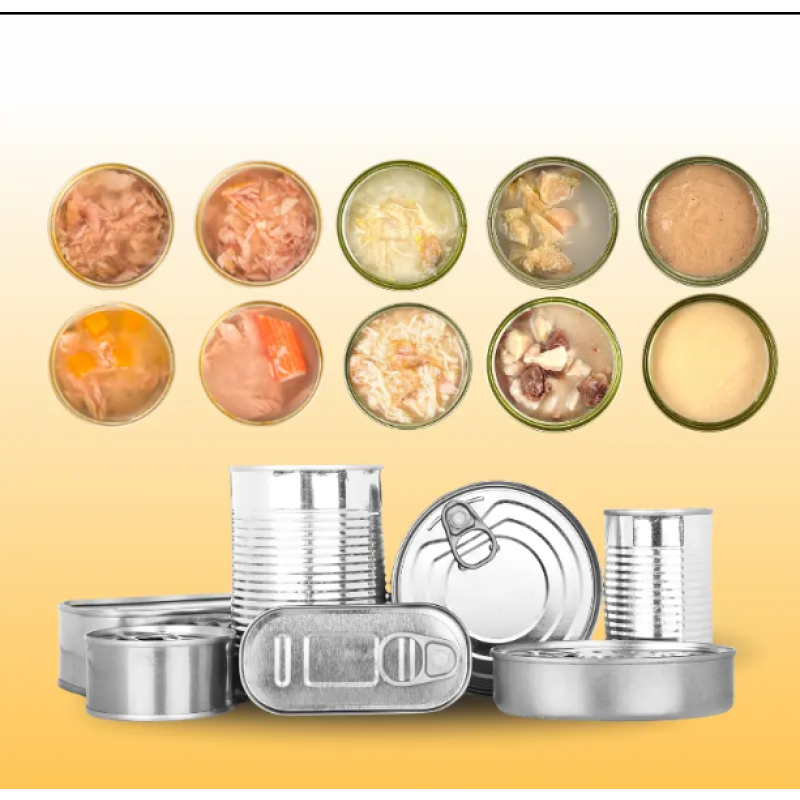 Canned Cat Food Supplier - Wholesale Canned Cat Food Multiple Flavors Meat Fish Ingredients