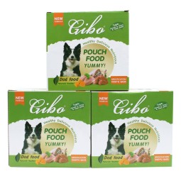 Wet Dog Food Manufacturer - High Protein Healthy Chicken Beef Canned Pouches Factory
