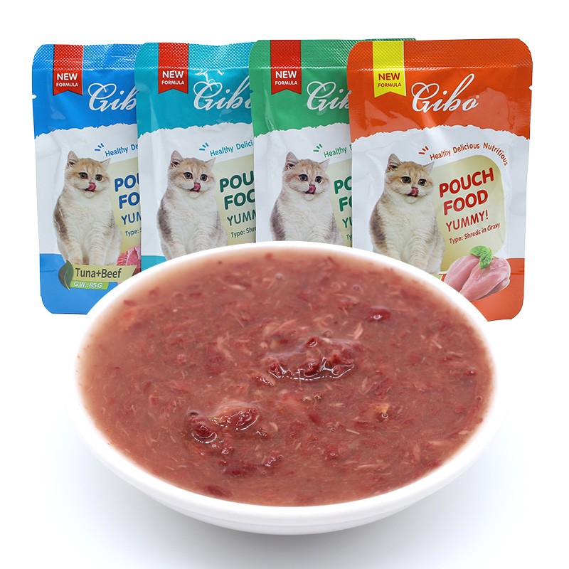 Wet Cat Snack Supplier - Factory Customized Wholesale Various Flavors Salmon Tuna Natural
