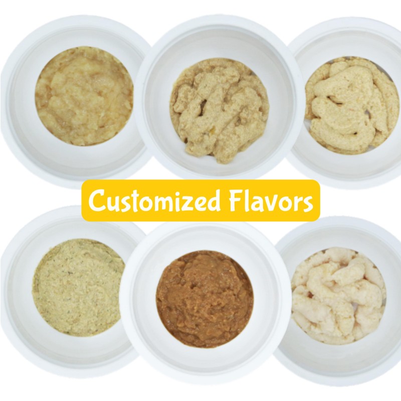 Cat Wet Food Manufacturer - OEM Multiple Flavors Treat Pouch Private Label Meat Wet