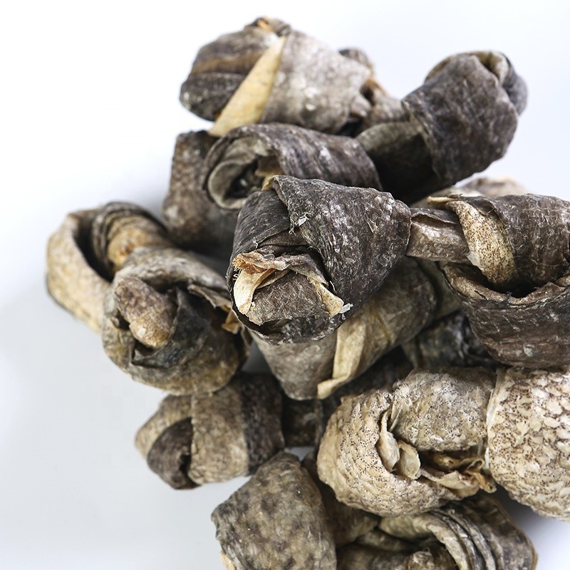 Pet Snacks Supplier - BSCI Pet Snack Factory OEM Wholesale Wild Cod Fishskin Omega-3