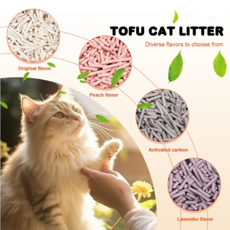Bentonite Cat Litter Supplier - Factory Wholesale Multi-Color Lavender Fragrance Dust Free