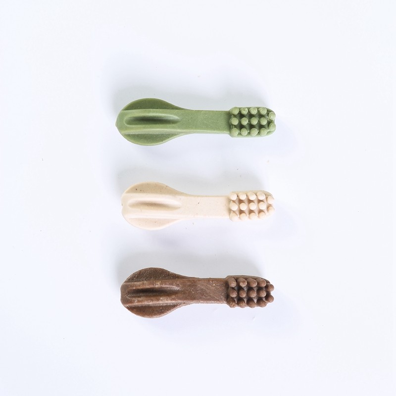 Dog Chew Manufacturer - Source Factory Dog Toothbrush Toy Chew Bone Beef Flavor Dental