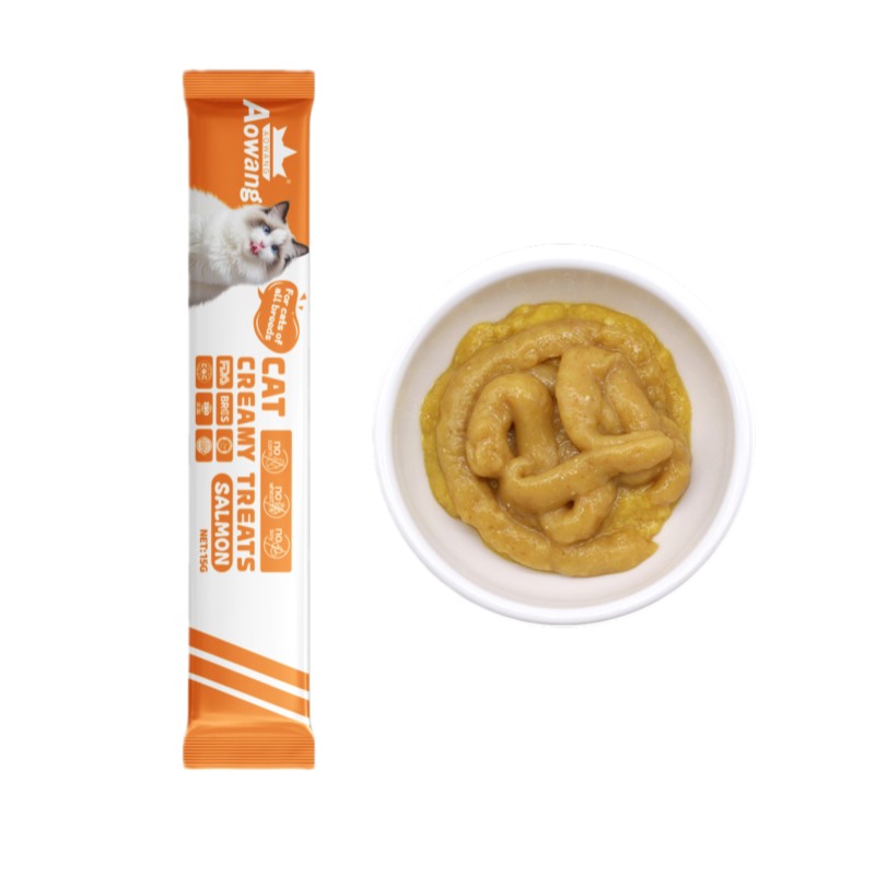 Cat Snack Factory - Best Selling 15g Healing Cat Strip Salmon Chicken Tuna Beef