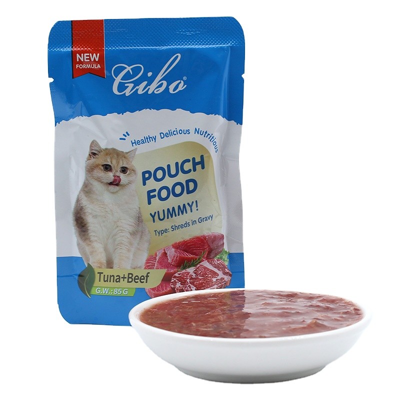 Wet Cat Snack Supplier - Factory Customized Wholesale Various Flavors Salmon Tuna Natural