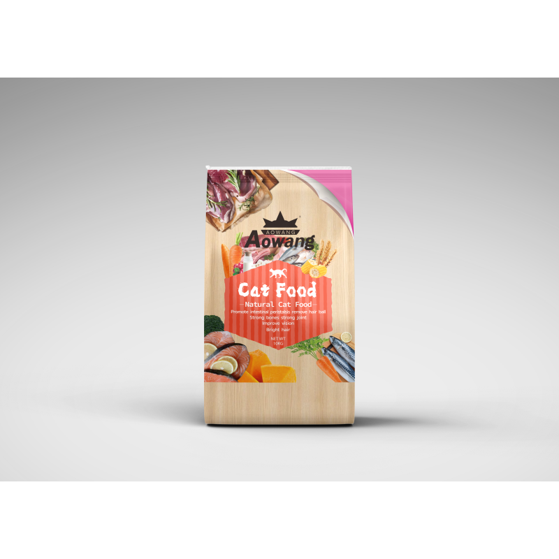 Cat Food Supplier - Factory Price AOWANG Wholesale 10kg High Palatability Complete