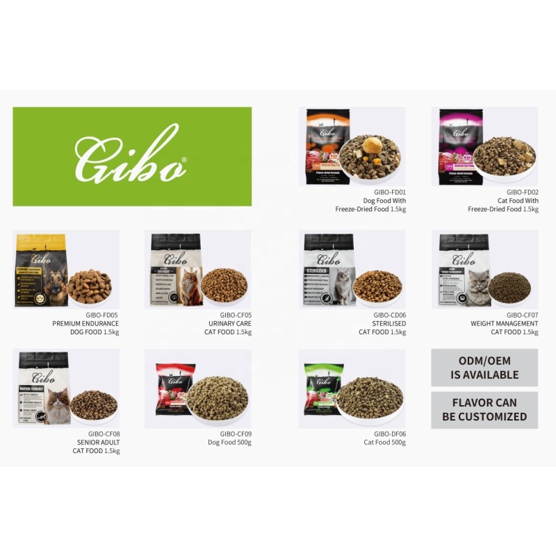 Adult Dog Food Factory - Factory Wholesale 2.5kg-10kg Super Premium GIBO Grain Free