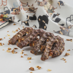 Dog Treats Factory - Best Selling Natural Sliced Duck Neck Dry Pet Food Handmade Dried