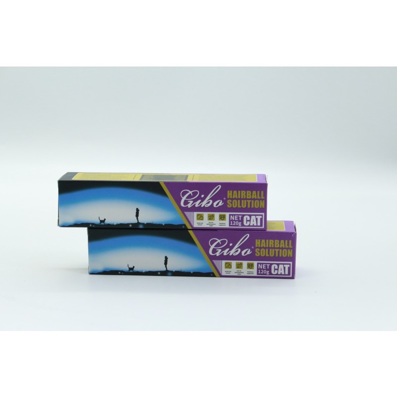 Pet Hairball Solution Supplier - GIBO Pet Hairball Solution Gel Health Care 120g/pcs