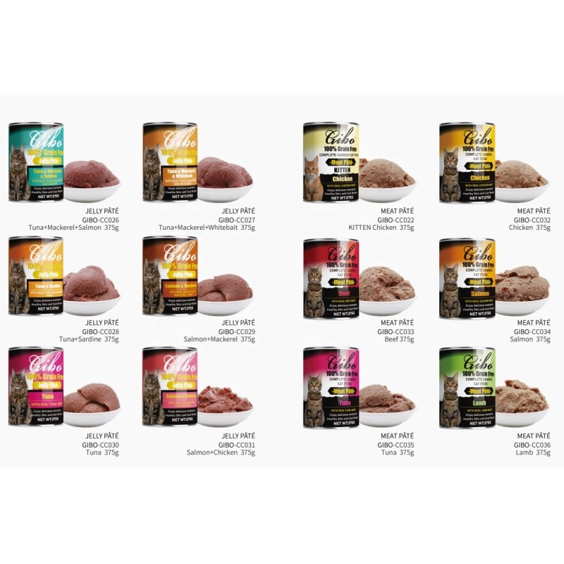 Wet Cat Food Factory - High Quality Creamy Meat Pouches Good Taste Treats Direct