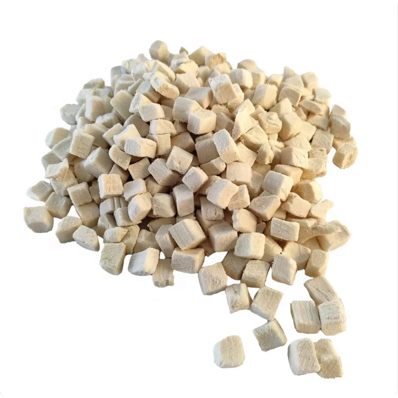 Freeze-Dried Food Factory - OEM/ODM Freeze-Dried Chicken Cubes Multiple Flavors Beef High Protein