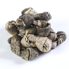 Pet Snacks Supplier - BSCI Pet Snack Factory OEM Wholesale Wild Cod Fishskin Omega-3