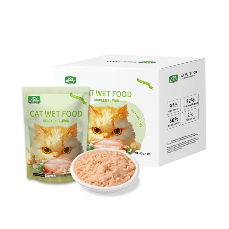 Dry Cat Food Manufacturer - JOY PETS Grain-Free Meat-Infused