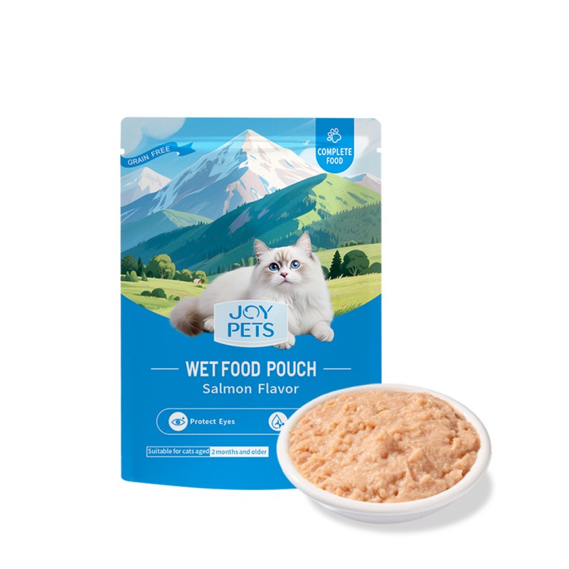 Cat Wet Food Manufacturer - 80g Pouch Healthy Hydration Complete