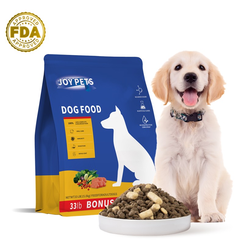 Dry Dog Food Factory - OEM Bulk 18% Protein Multiple Shapes