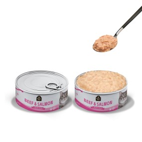 Canned Cat Food Supplier - Various Flavors Customized 400g