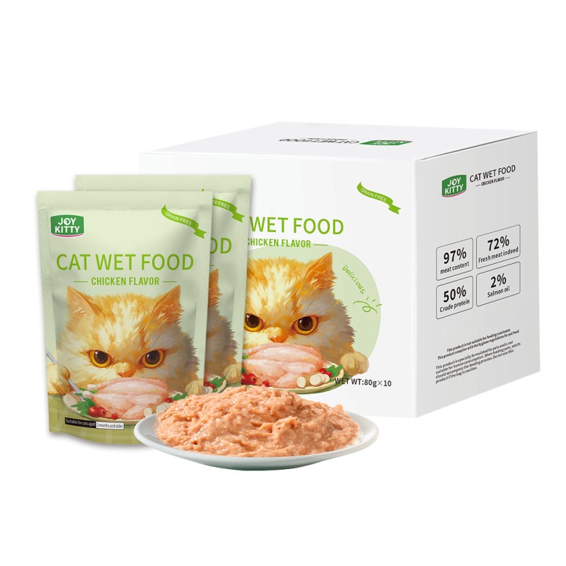Cat Wet Food Factory - Factory Wholesale Beef Chicken Salmon