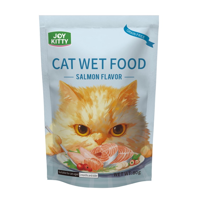 Cat Wet Food Manufacturer - JOY PETS 80g Meat-Based Stomach