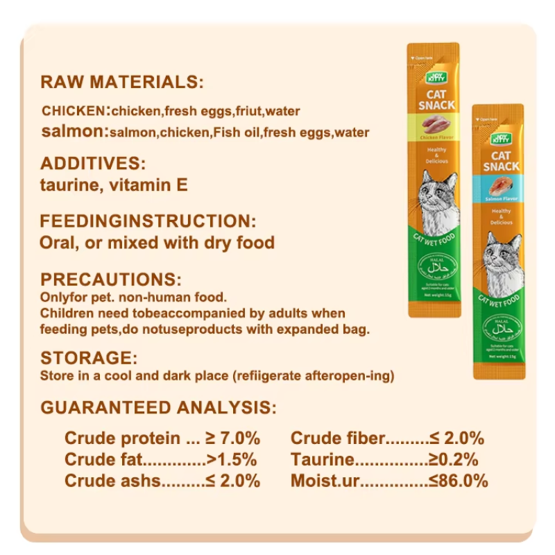 Cat Sticks Supplier - Special Formula Omega 3&6 Fresh Meat