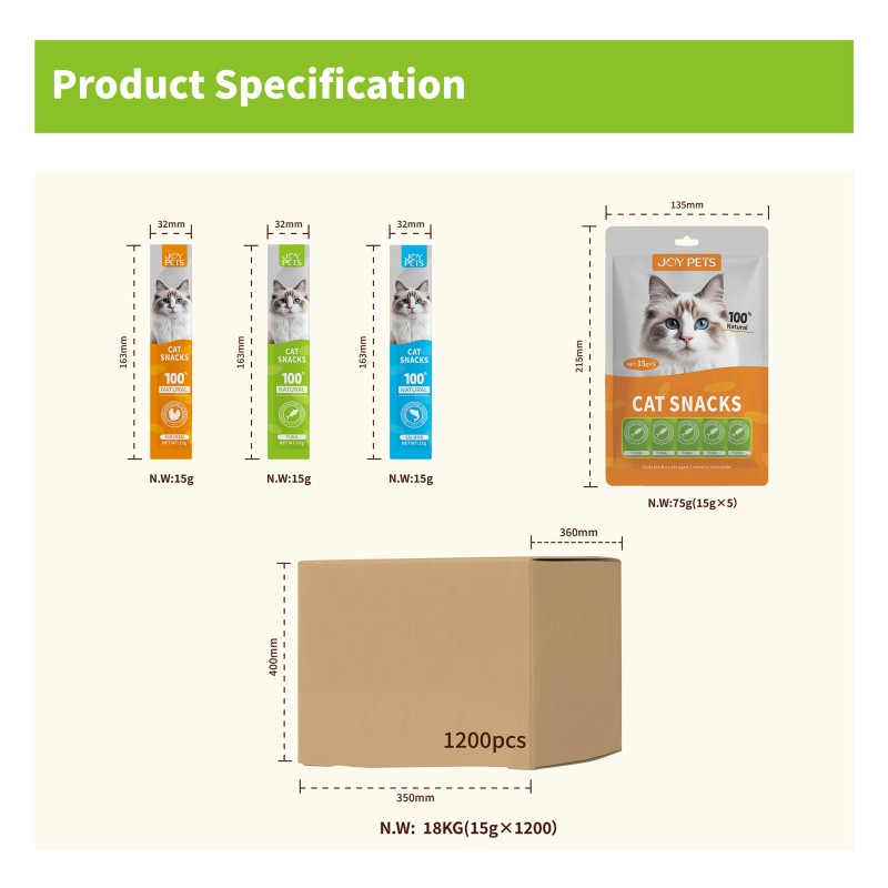 Cat Paste Manufacturer - Private Label Tuna Salmon Chicken