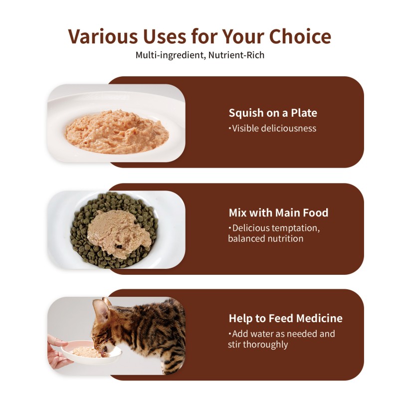 Cat Food Manufacturer - OEM ODM Complete Food Skin Support